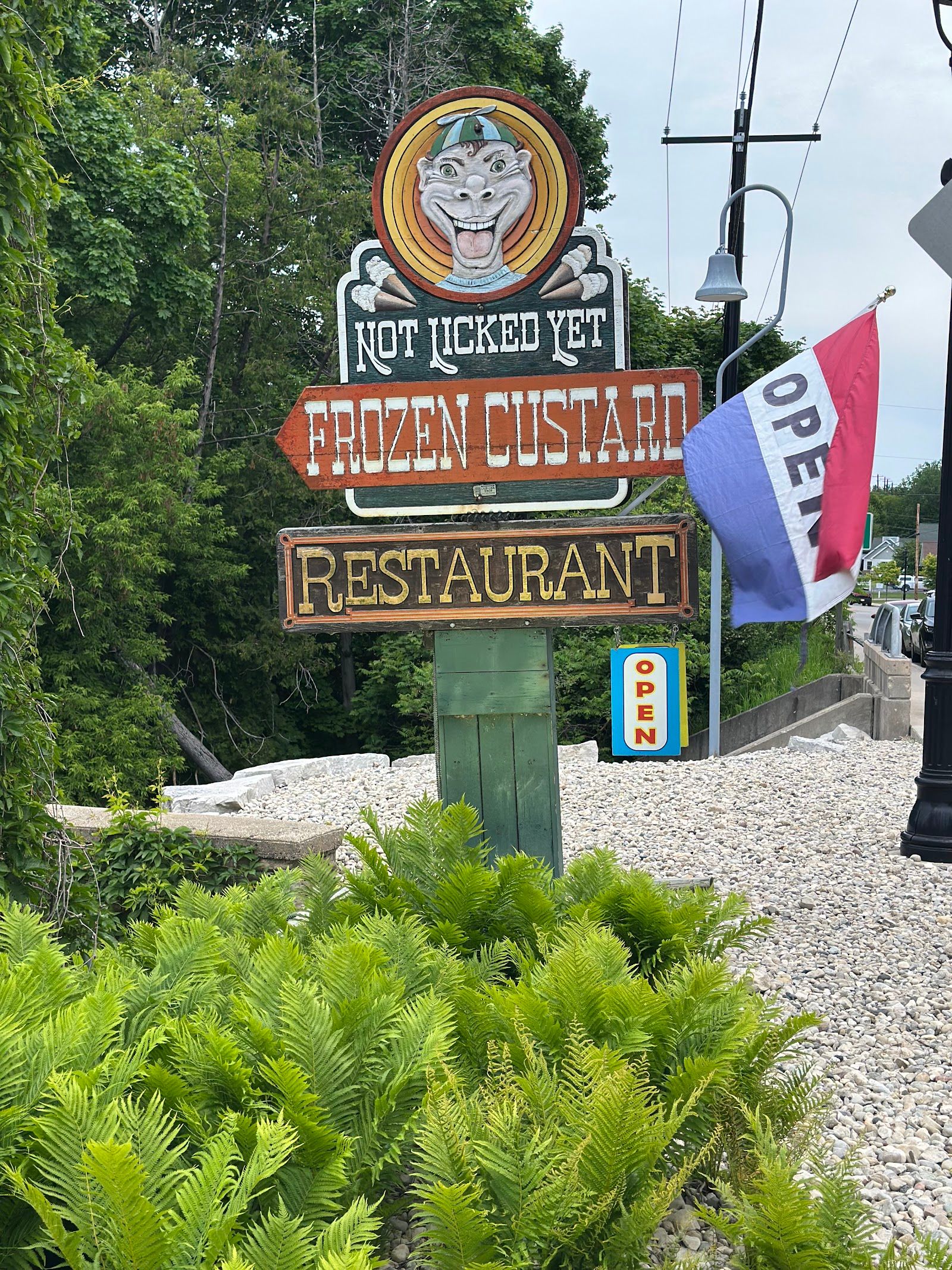 Not Licked Yet Frozen Custard, Fish Creek