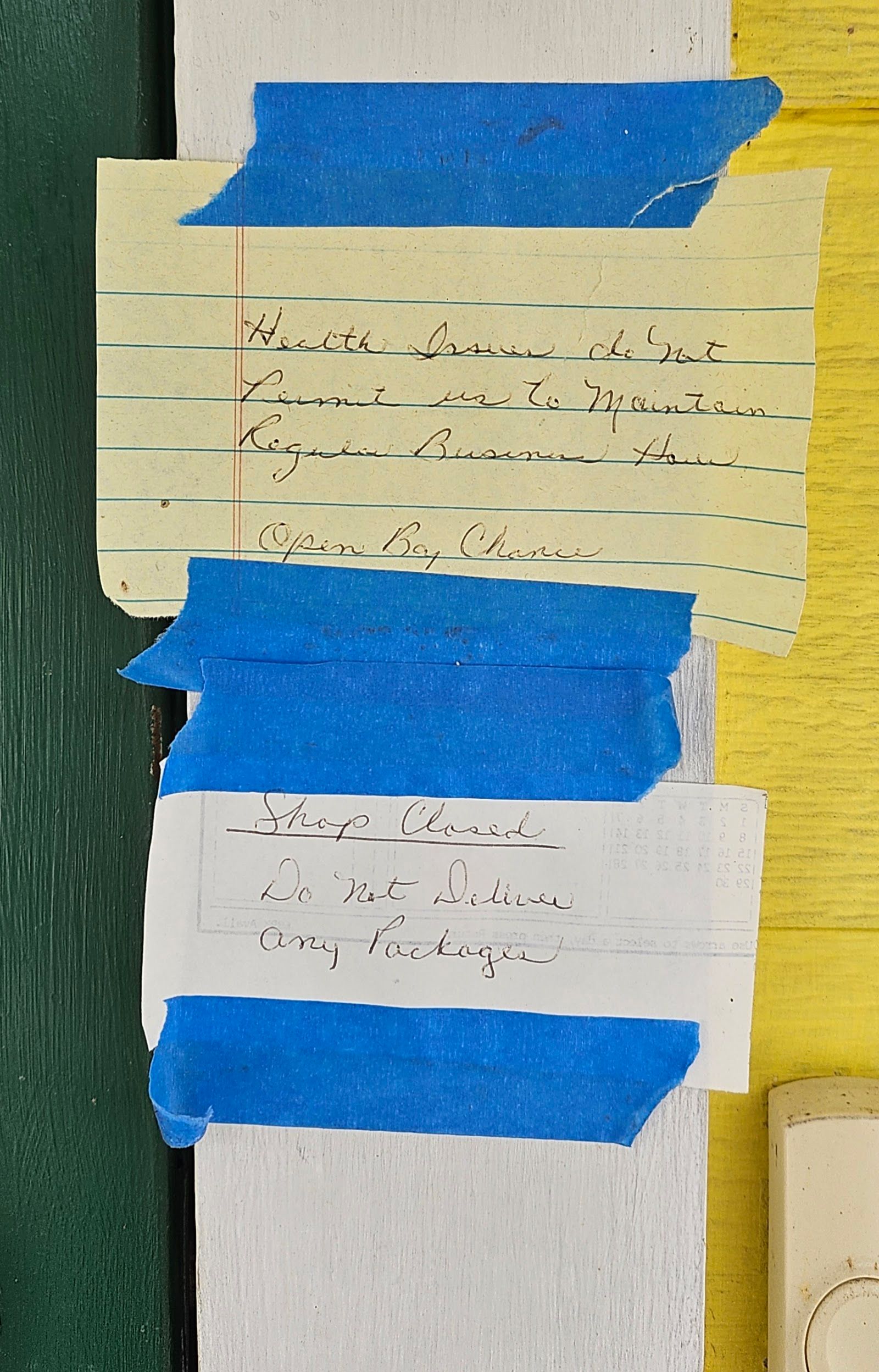 Shades of the Past, Egg Harbor