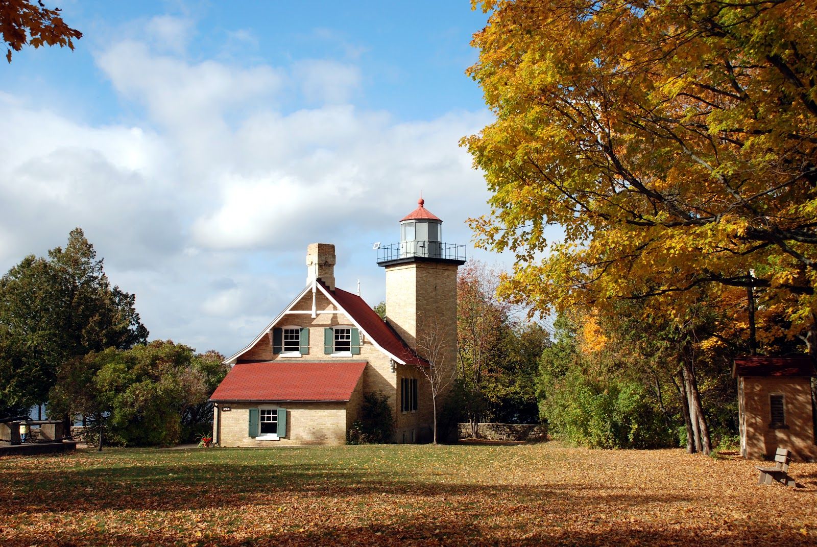 Eagle Bluff Lighthouse, Fish Creek