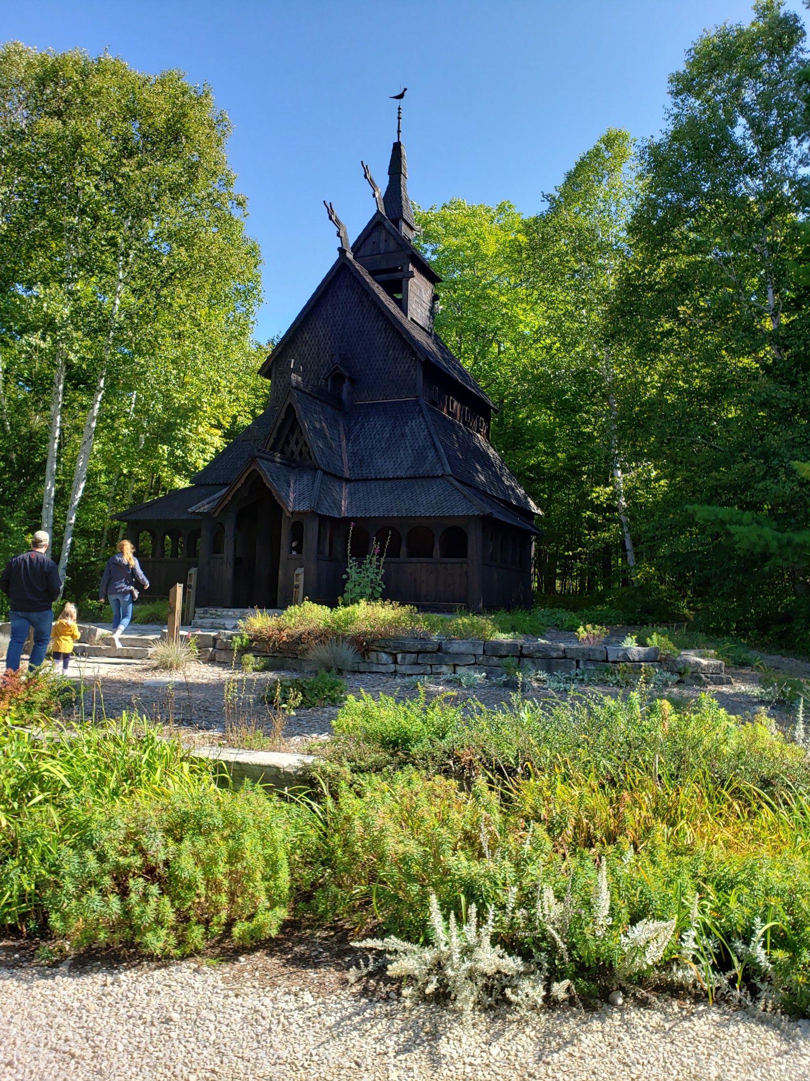 Stavkirke, Washington Island