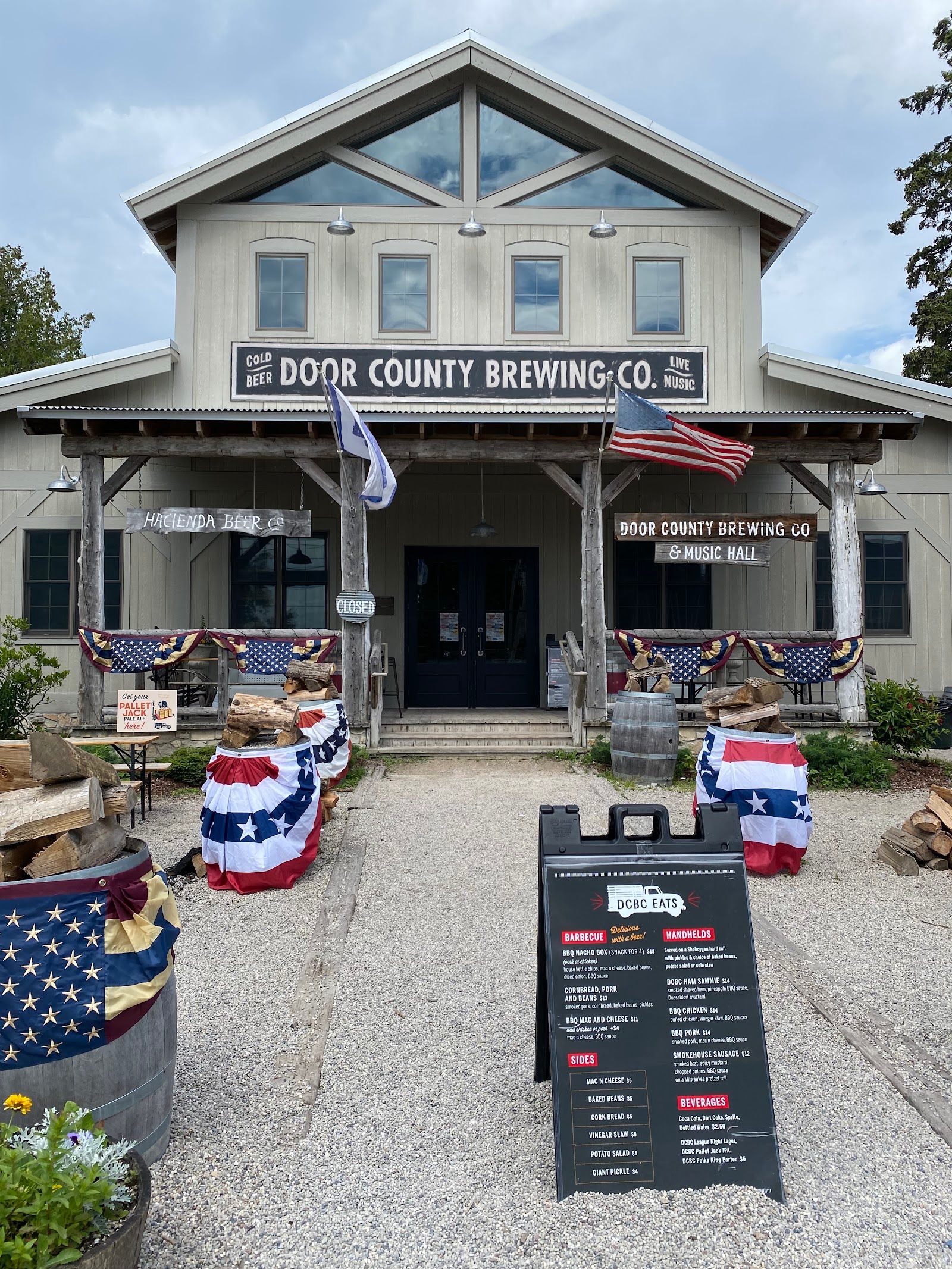 Door County Brewing Co. & Music Hall, Baileys Harbor