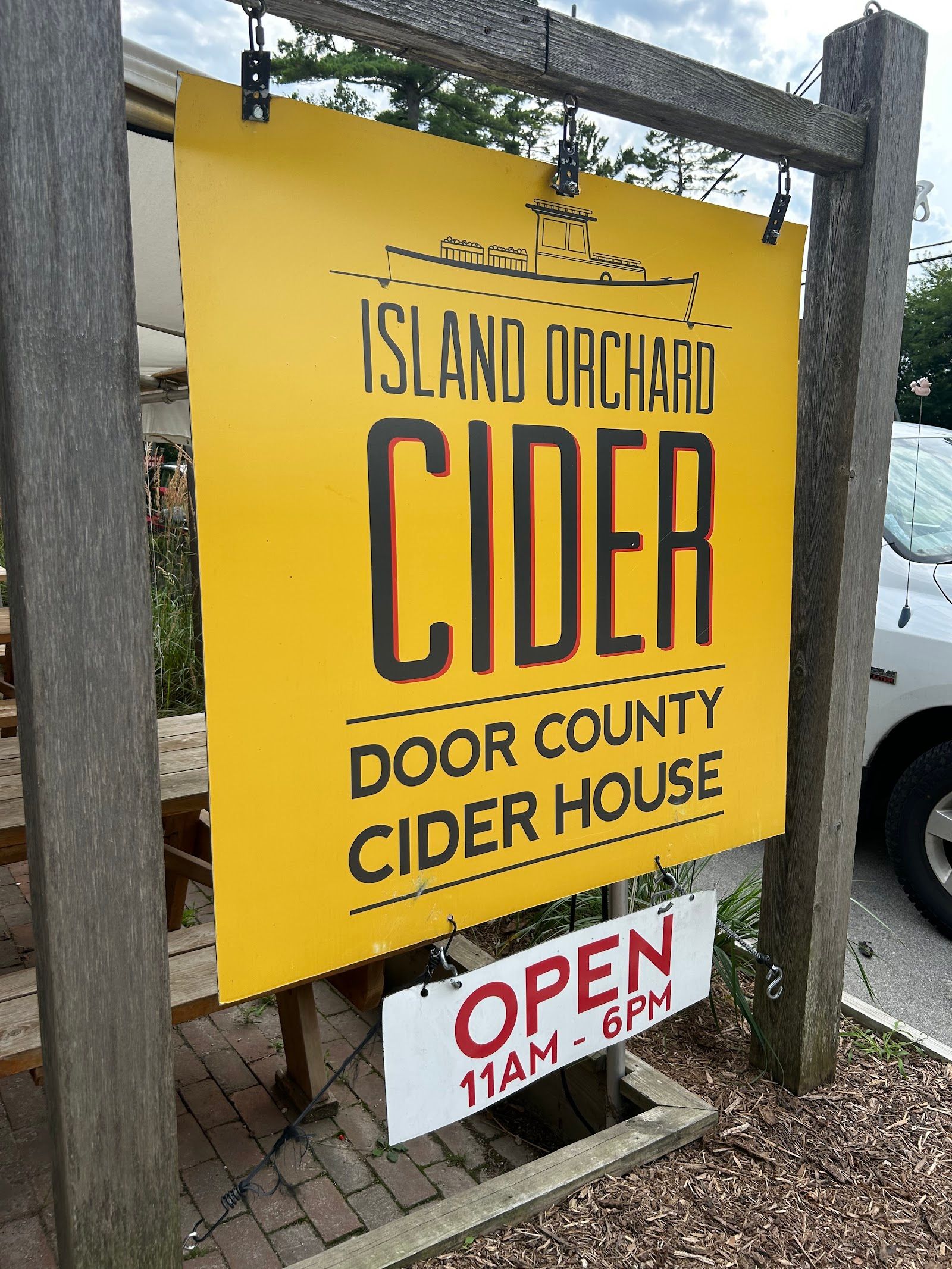 Island Orchard Cider, Ellison Bay