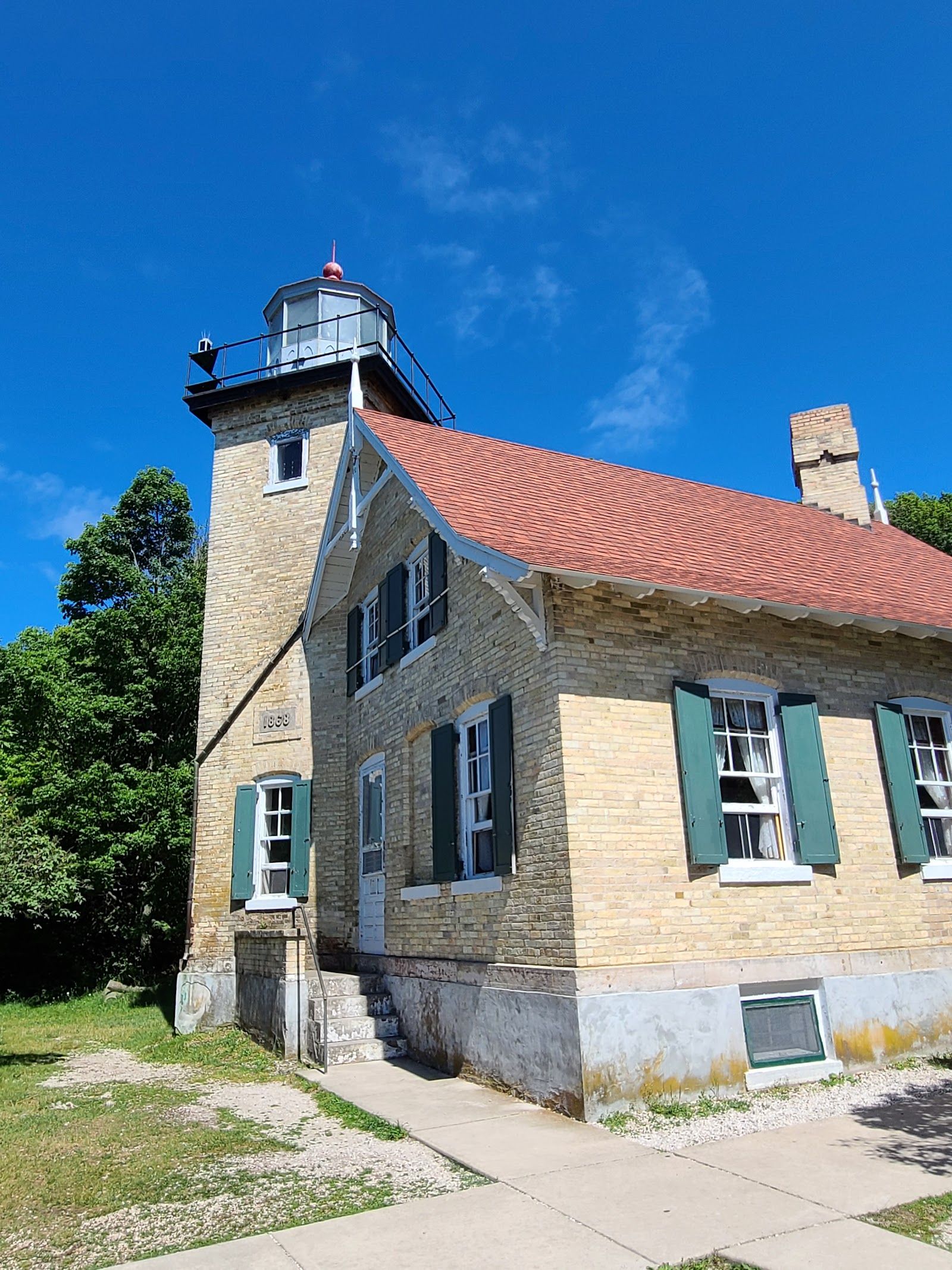 Eagle Bluff Lighthouse, Fish Creek