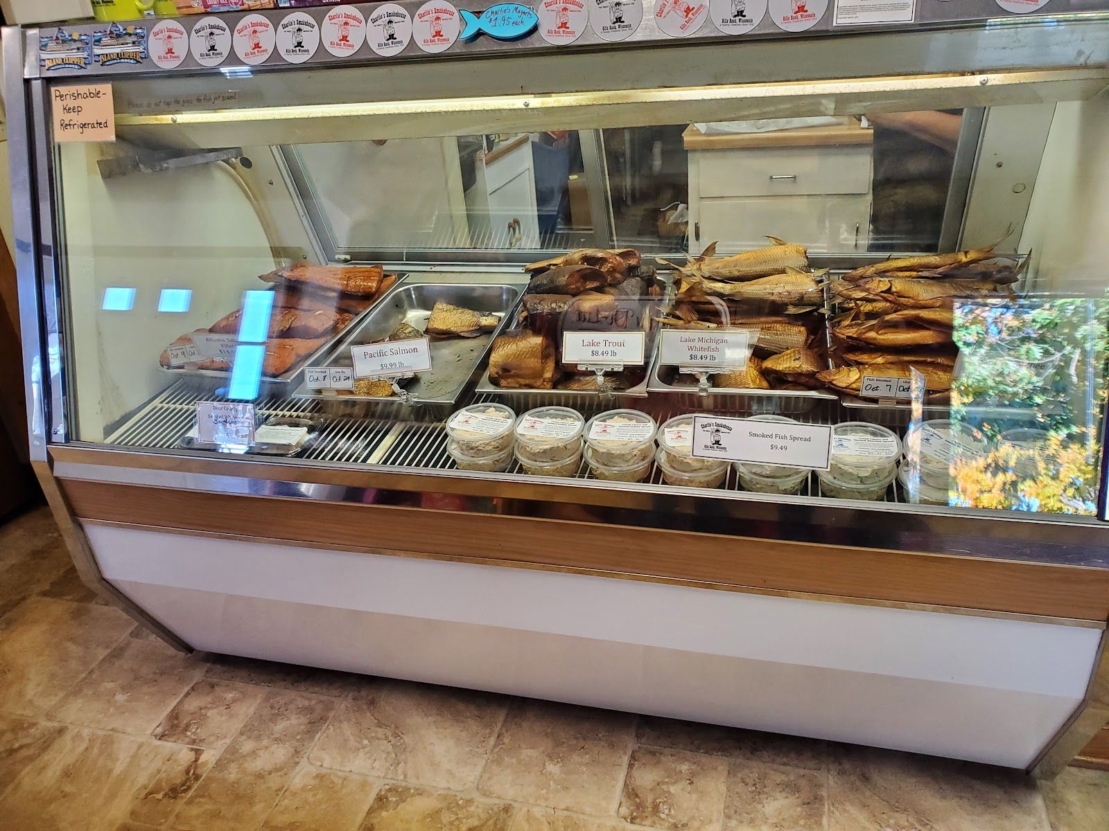 Charlie's Smokehouse, Gills Rock