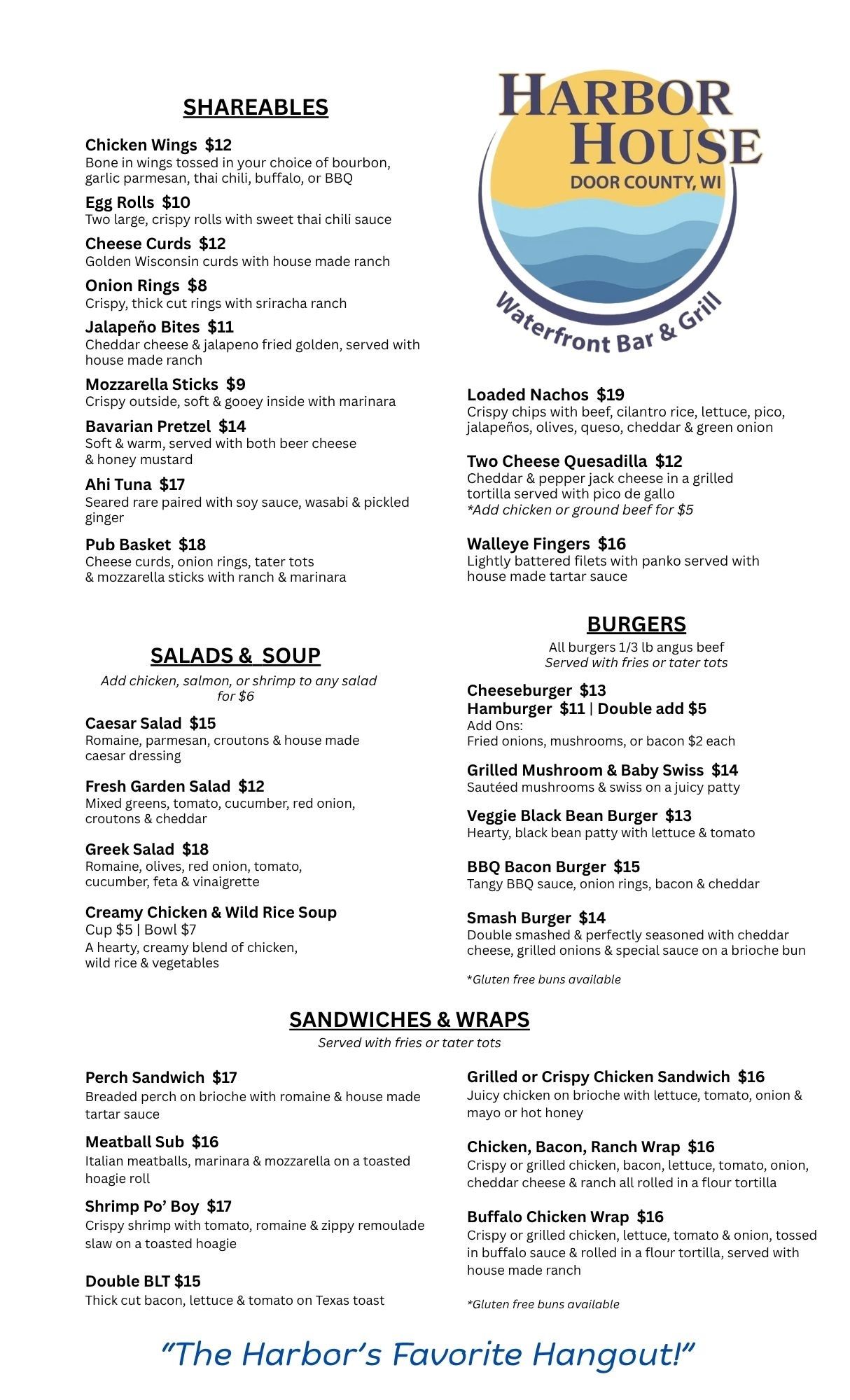 Harbor House Waterfront Bar & Grill, Sturgeon Bay
