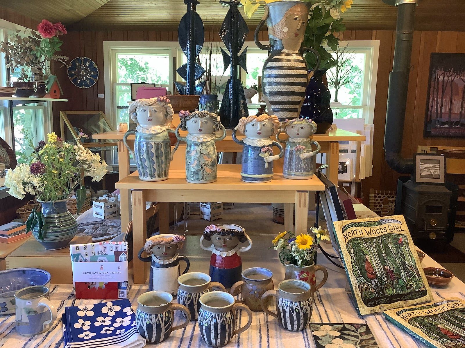 Clay Bay Pottery & Gallery, Ellison Bay