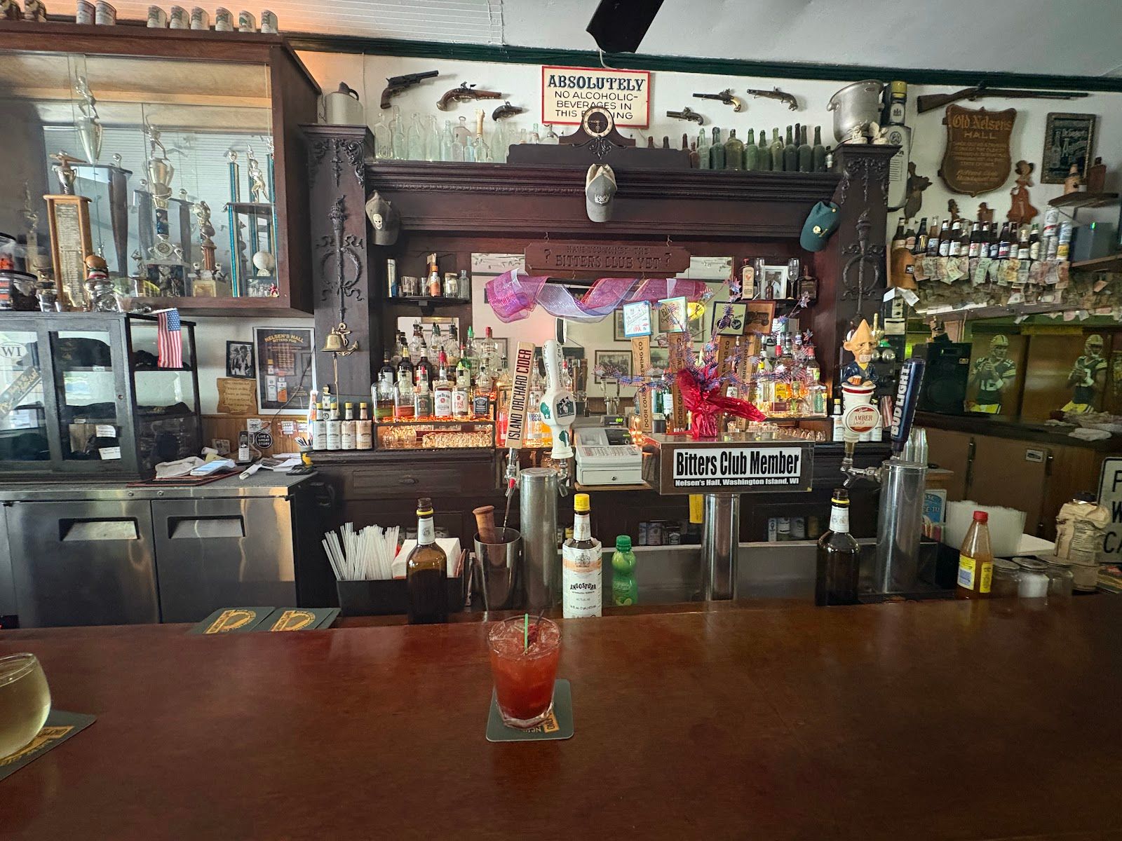 Nelsen's Hall Bitters Pub, Washington Island