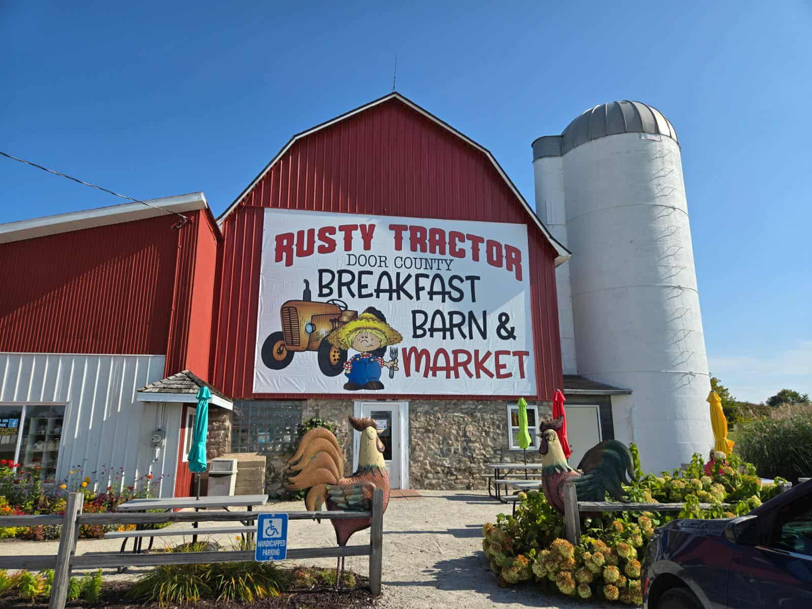 Rusty Tractor Breakfast Barn, Egg Harbor